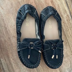 Aldo black moccasins (8)